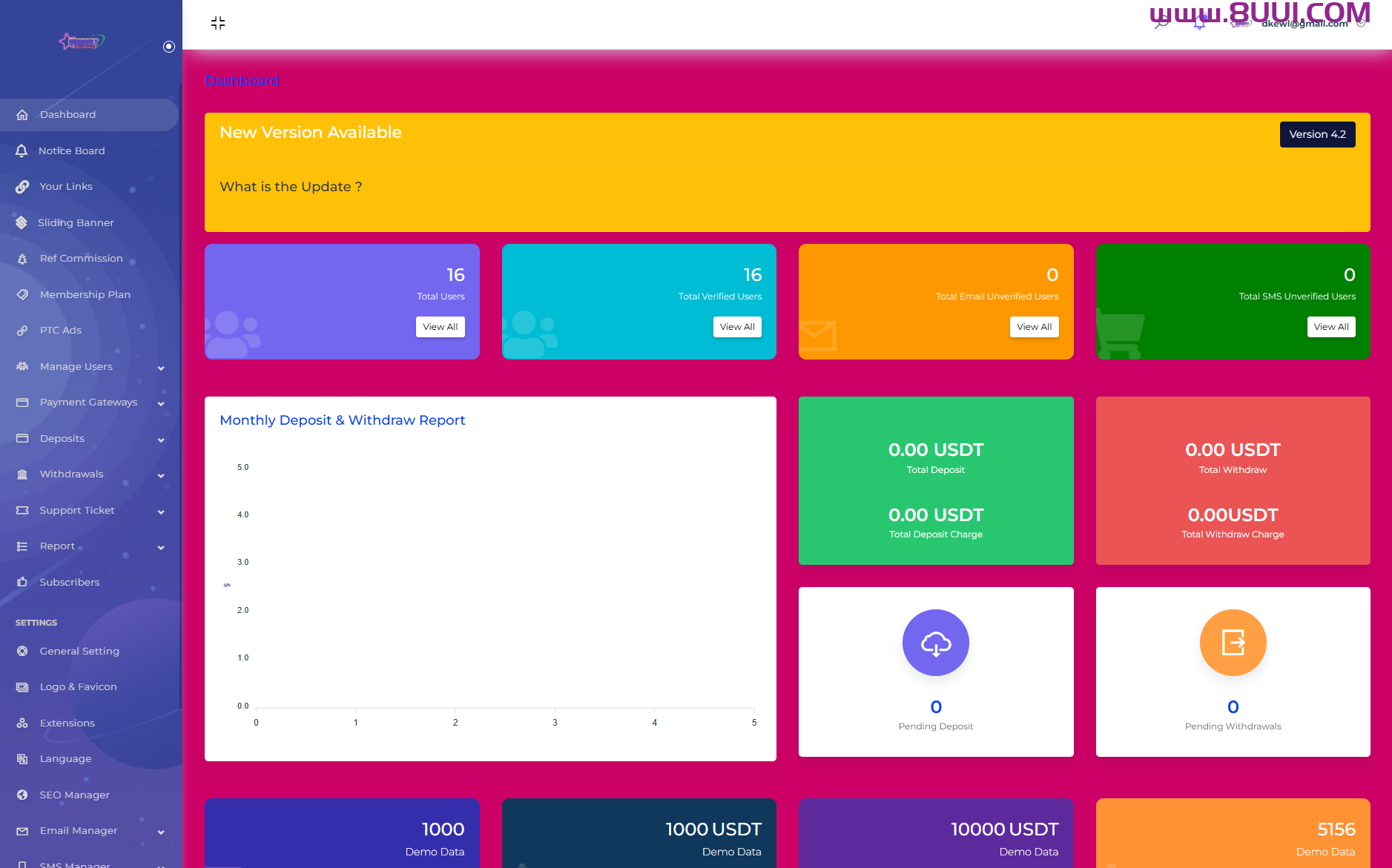 海外投资理财类源码